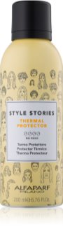 Alfaparf Milano Style Stories The Range Pre-Styling védő spray a hajformázáshoz, melyhez magas hőfokot használunk