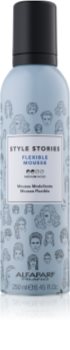 Alfaparf Milano Style Stories The Range Pre-Styling mousse fixante fixation moyenne