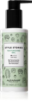 Alfaparf Milano Style Stories The Range Texturizing formázó gél gyengéd tartósságért dúsabb hatásért