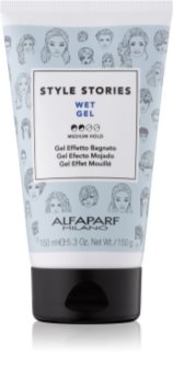 Alfaparf Milano Style Stories The Range Gel gel na vlasy s mokrým efektem střední zpevnění