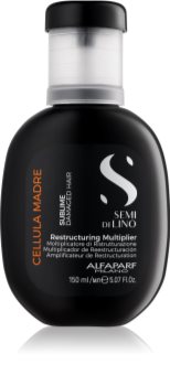 Alfaparf Milano Semi di Lino Sublime Rescructuring Multiplier koncentrátum a károsult hajra