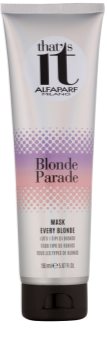 Alfaparf Milano That s it Blonde Parade vyživujúca maska pre blond vlasy