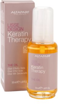 Alfaparf Milano Lisse Design Keratin Therapy hranilno olje za vse tipe las