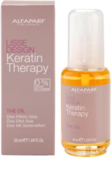 Alfaparf Milano Lisse Design Keratin Therapy hranilno olje za vse tipe las