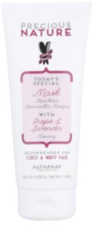 Alfaparf Milano Precious Nature Grape & Lavender Maske mit ernährender Wirkung gegen strapaziertes Haar