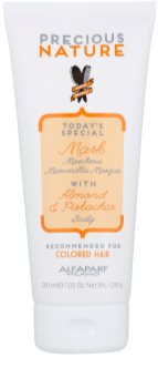 Alfaparf Milano Precious Nature Almond & Pistachio Maske zum Schutz der Farbe
