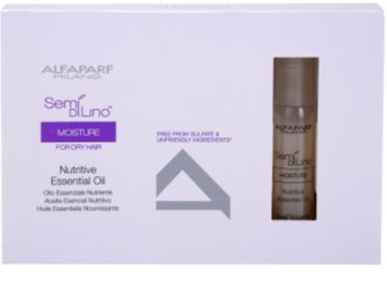 Alfaparf Milano Semi di Lino Moisture olio nutriente per capelli secchi