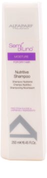 Alfaparf Milano Semi di Lino Moisture Shampoo mit ernährender Wirkung für trockenes Haar