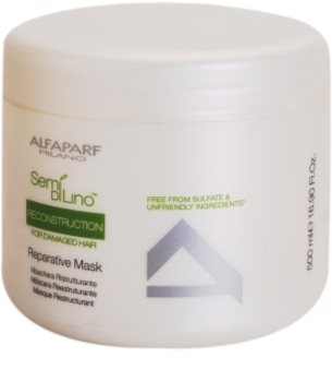 Alfaparf Milano Semi di Lino Reconstruction for Damaged Hair Regenerierende Maske für beschädigtes Haar