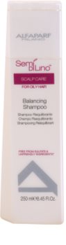 Alfaparf Milano Semi di Lino Scalp Care champô sem sulfatos para cabelo oleoso