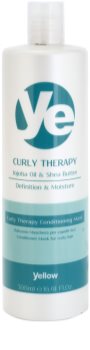 Alfaparf Milano Yellow Curly Therapy feuchtigkeitsspendender Conditioner für welliges Haar