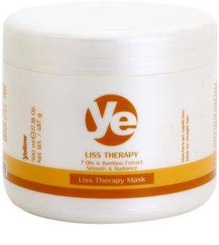 Alfaparf Milano Yellow Liss Therapy uhlazující maska pro chemicky ošetřené vlasy