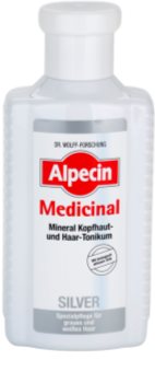 Alpecin Medicinal Silver tonik do włosów neutralizujący żółtawe odcienie