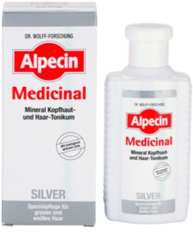Alpecin Medicinal Silver tonik do włosów neutralizujący żółtawe odcienie