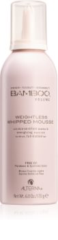 Alterna Bamboo Volume Weightless Whipped Mousse for Volume from Roots