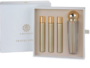 Amouage Gold eau de parfum nőknek 4 x 10 ml (1x utántölthető + 3x utántöltő)