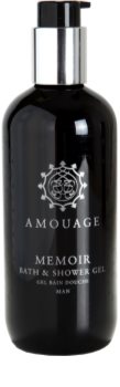Amouage Memoir gel doccia per uomo 300 ml