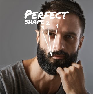 andmetics Wax Strips szemöldökgyanta férfiaknak