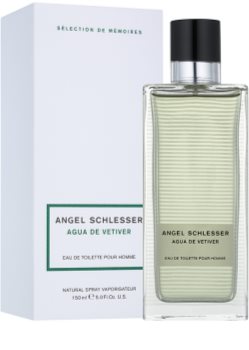 Angel Schlesser Agua de Vetiver Eau de Toilette für Herren 150 ml