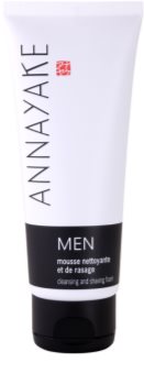Annayake Men's Line Schaum zum Rasieren und Hautreinigen