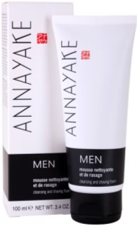 Annayake Men's Line Schaum zum Rasieren und Hautreinigen