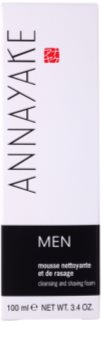Annayake Men's Line Schaum zum Rasieren und Hautreinigen