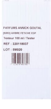 Annick Goutal Ambre Fetiche parfémovaná voda tester pro muže 100 ml
