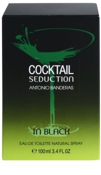 Antonio Banderas Cocktail Seduction In Black Eau de Toilette voor Mannen 100 ml
