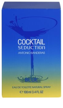Antonio Banderas Cocktail Seduction Blue Eau de Toilette für Herren 100 ml