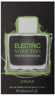Antonio Banderas Electric Seduction In Black eau de toilette per uomo 100 ml
