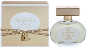 Antonio Banderas Her Golden Secret Eau de Toilette für Damen 50 ml