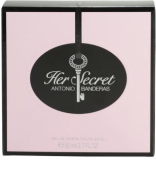 Antonio Banderas Her Secret eau de toilette nőknek 80 ml