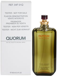 Antonio Puig Quorum toaletní voda tester pro muže 100 ml