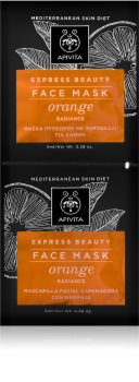 Apivita Express Beauty Orange masque visage revitalisant et illuminateur
