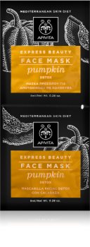 Apivita Express Beauty Pumpkin детоксикаційна маска