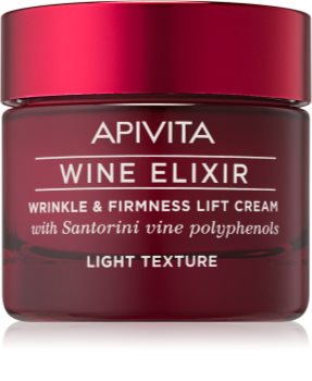Apivita Wine Elixir Santorini Vine Light Anti-Wrinkle Cream with Firming Effect