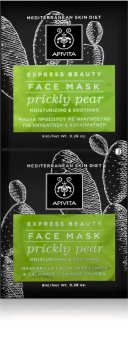 Apivita Express Beauty Prickly Pear Intensief hydraterend gezichtsmasker