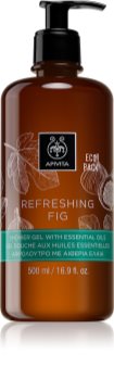 Apivita Refreshing Fig odświeżający żel pod prysznic z olejkami eterycznymi
