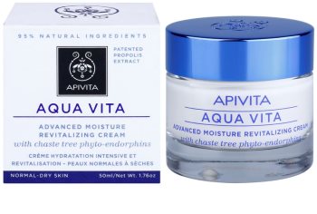 Apivita Aqua Vita intensive feuchtigkeitsspendende und revitalisierende Creme für normale und trockene Haut