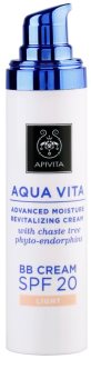Apivita Aqua Vita Advanced Moisture Revitalizing Cream - BB Cream SPF 20