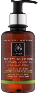 Apivita Cleansing Propolis & Lime tonik za čišćenje za mješovitu i masnu kožu lica