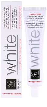 Apivita Natural Dental Care White bleichende Zahnpasta