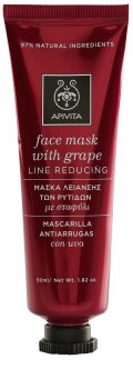 Apivita Express Beauty Grape maska proti gubam za učvrstitev obraza