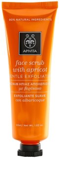 Apivita Express Beauty Apricot sanftes Haut-Peeling