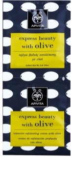 Apivita Express Beauty Olive globinsko čistilni piling za obraz