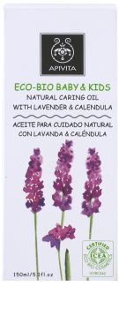 Apivita Eco-Bio Baby & Kids óleo hidratante e de suavização para crianças