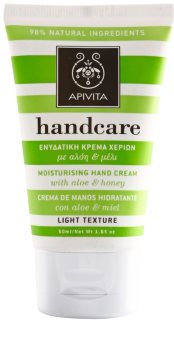 Apivita Hand Care Aloe & Honey lehký hydratační krém na ruce a nehty
