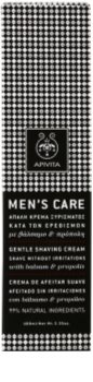 Apivita Men's Care Balsam & Propolis crema suave para el afeitado