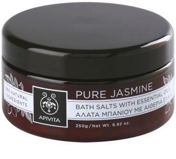 Apivita Pure Jasmine Badesalz mit ätherischen Öl