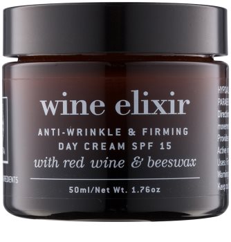 Apivita Wine Elixir Red Wine & Beeswax feszesítő és ránctalanító nappalikrém